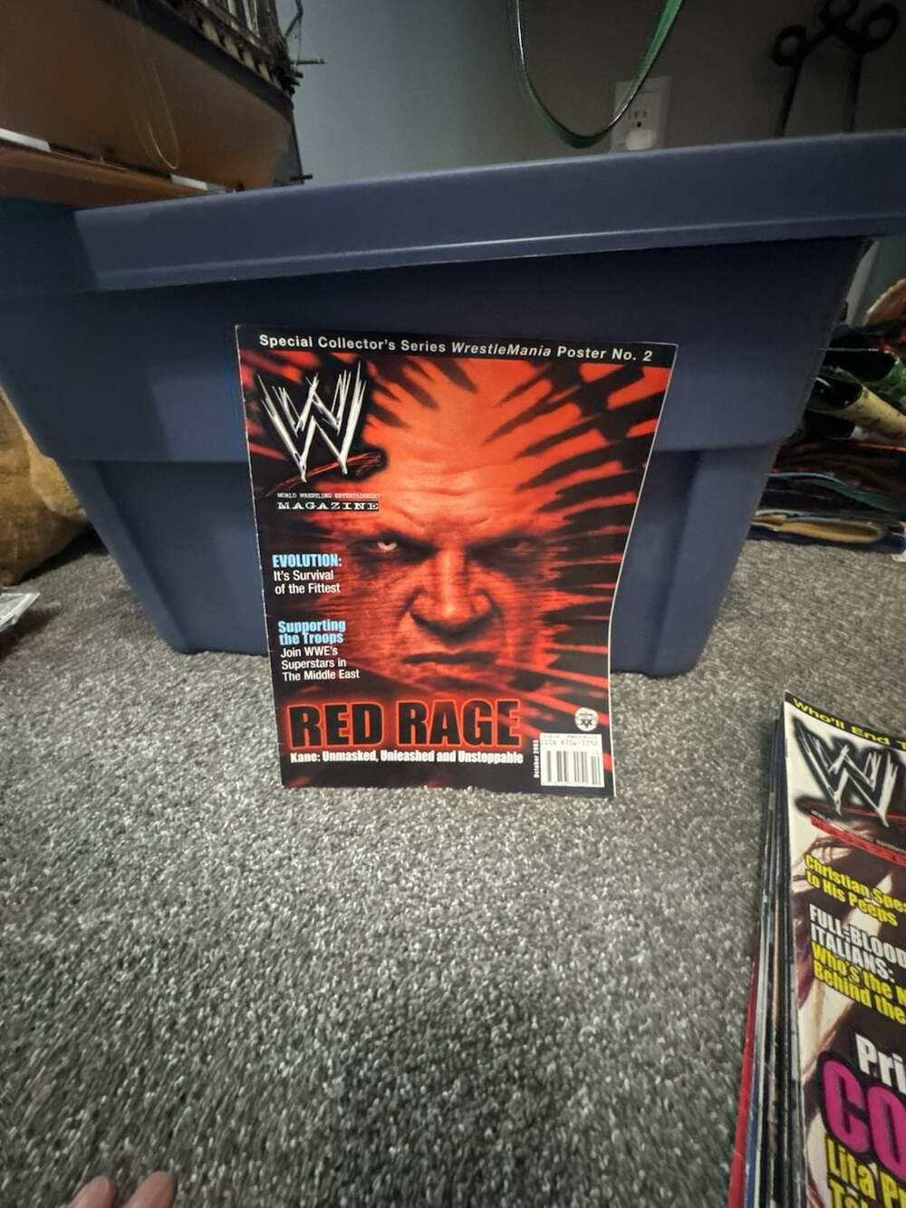 WWE Magazine October 2003 Kane Red Rage Special Collector's Series